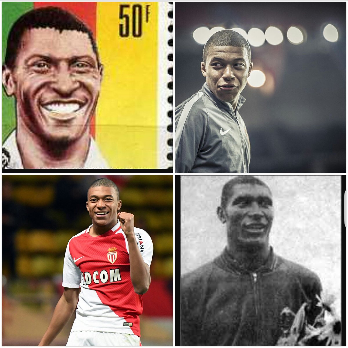 Mbappé Leppé and Kylian Mbappé