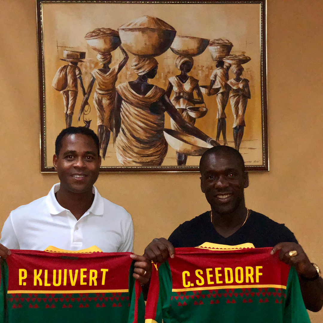 Patrick Kluivert and Clarence Seedorf