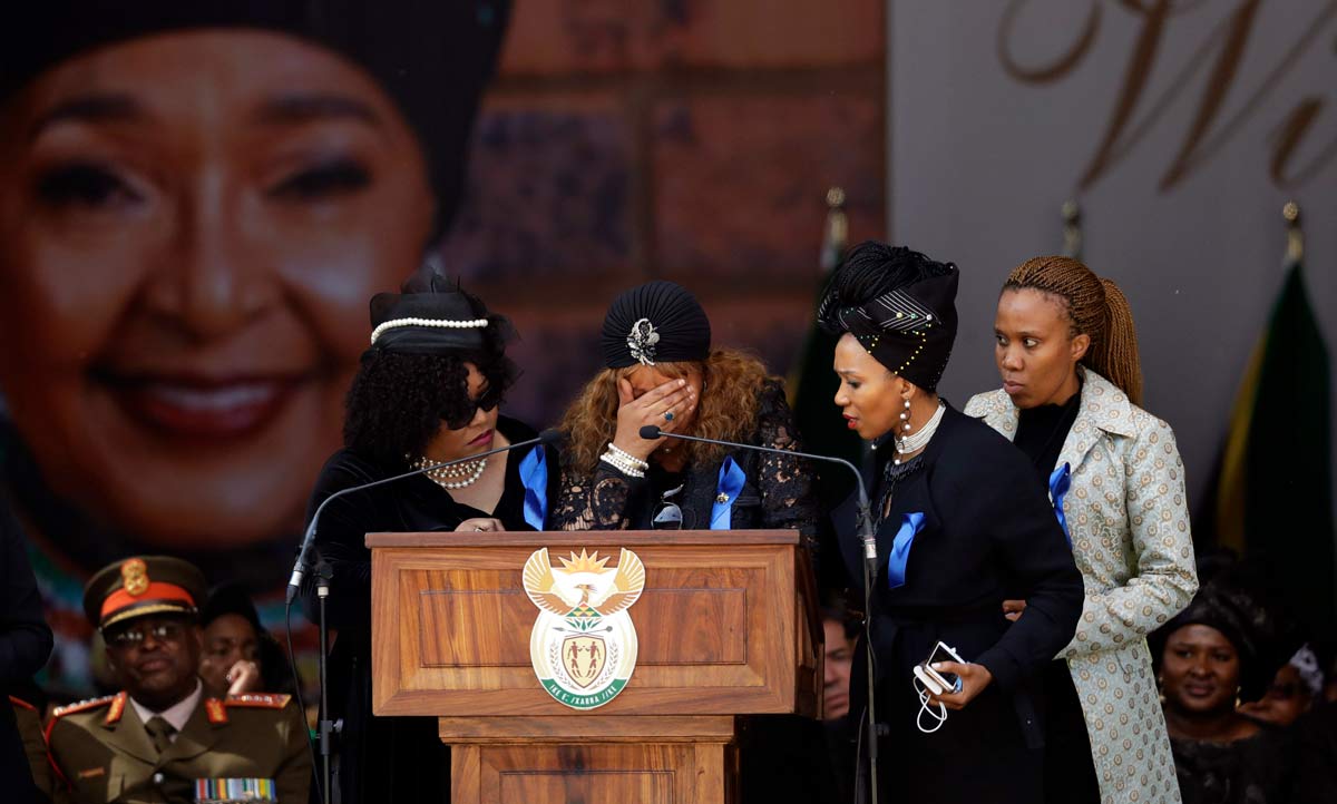 Enterrement de Winnie Mandela