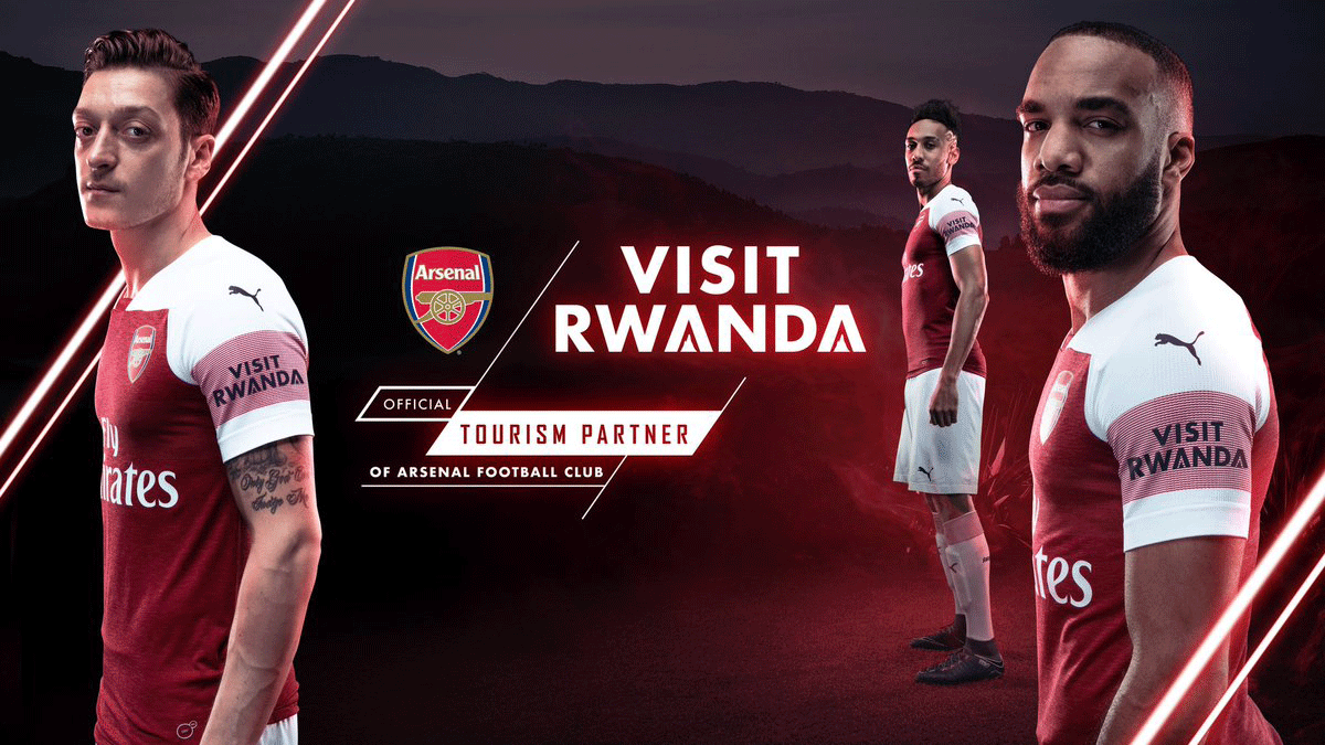 Visit Rwanda: Official Tourism Partner of Arsenal Football Club