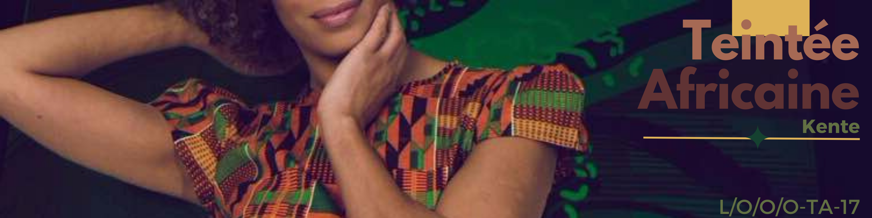 Teintée Africaine: Kente